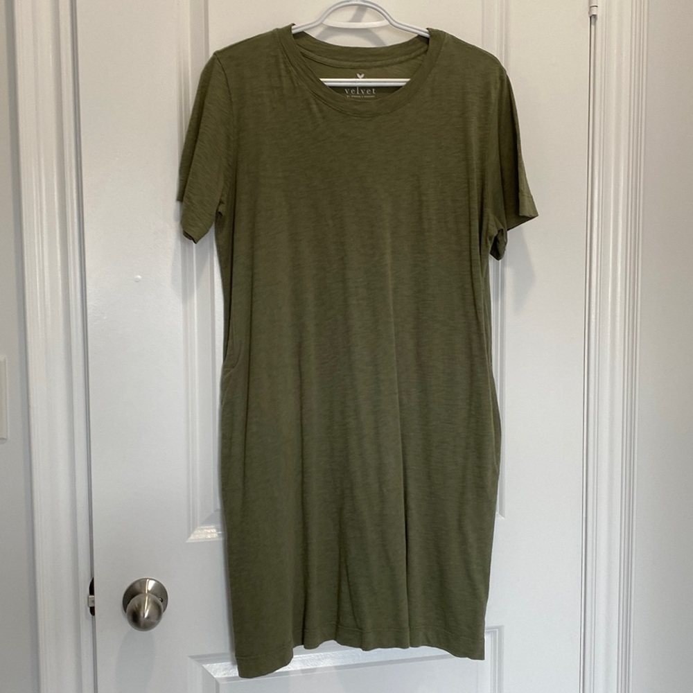 Army Green Dress